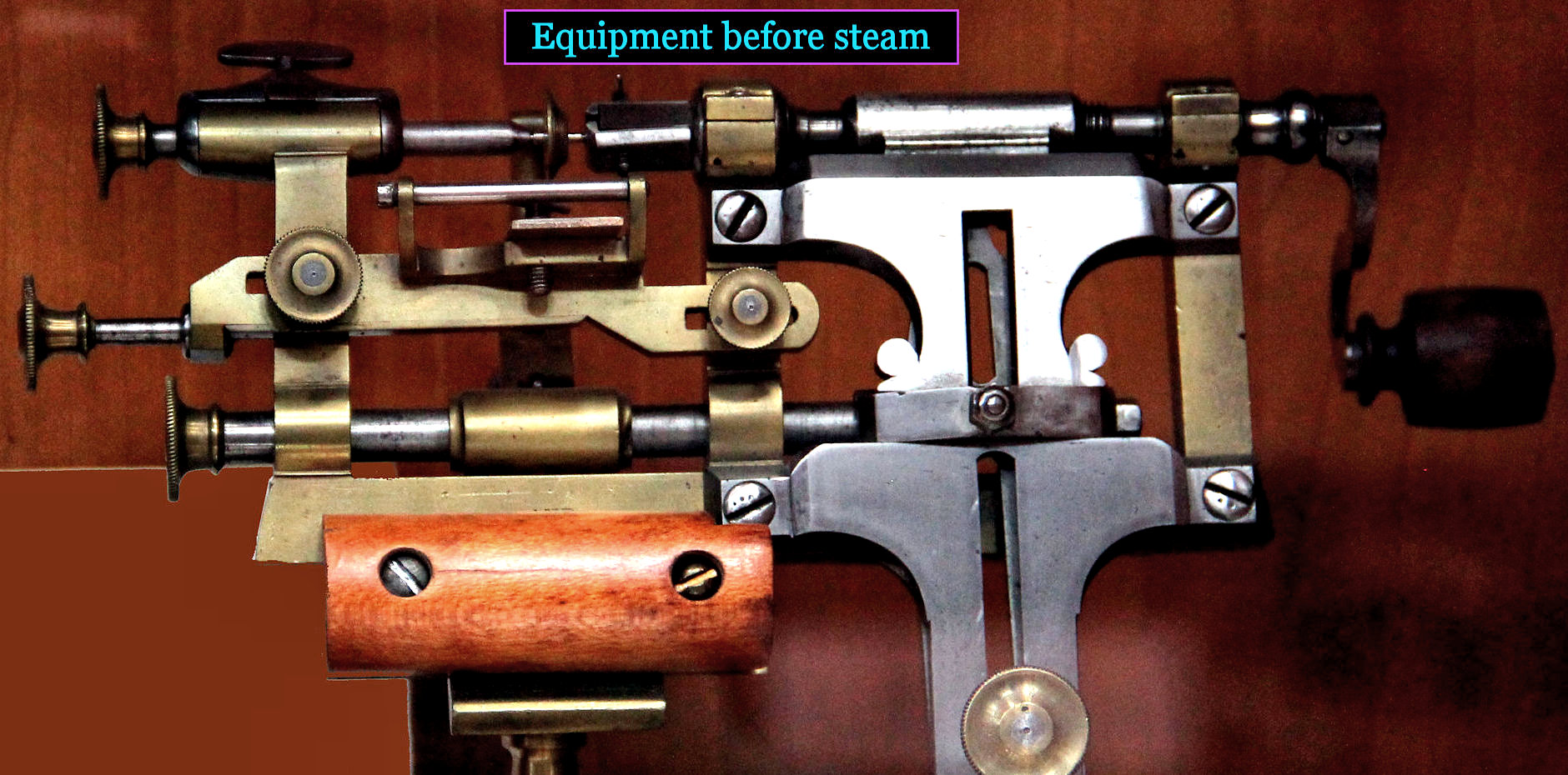 Early metal machinery, 1860s